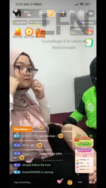 Geby J1lb4b Prank Abang Ojol Mp4 Live Show Telegram @pejuanglendir01